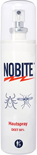 NOBITE Hautspray, Insektenschutz zum Auftragen auf die Haut (100 ml)