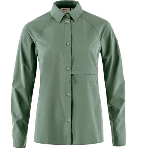 Fjallraven 14600151-614 Abisko Trekking Shirt W Shirt Damen Patina Green Größe M